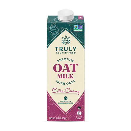 truly gluten free extra creamy oat milk