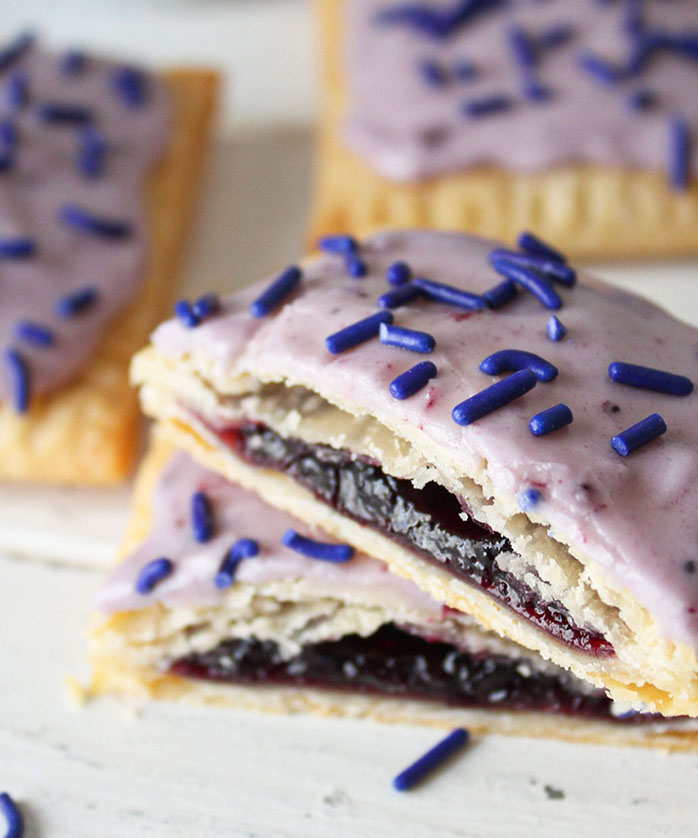 blueberry breakfast tart