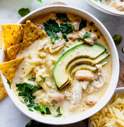 chicken white chili recipe image