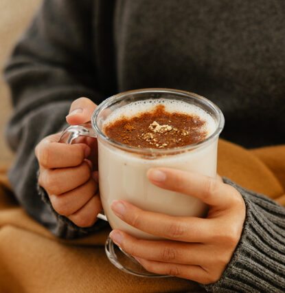 Gingerbread latte recipe image